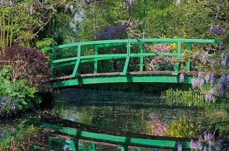Giverny Monet House Japanese bridge