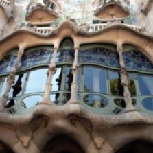 Balcón de la Casa Batlló (Barcelona)