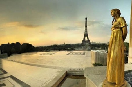 The Eiffel Tower from the Trocadero: visit Paris in two days