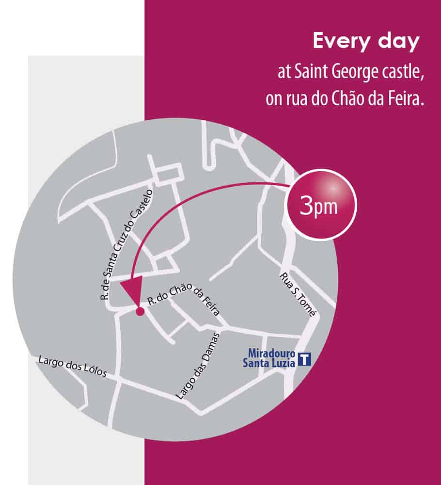 Map for Alfama Tour