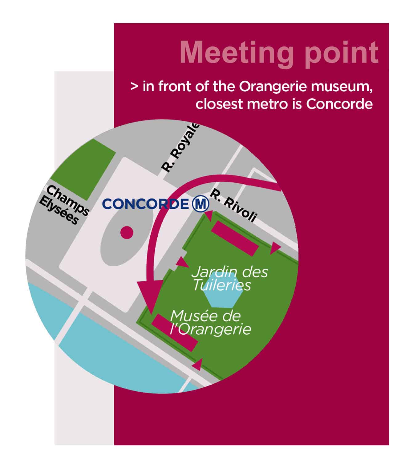 Discover Walks Landmarks tour meeting point