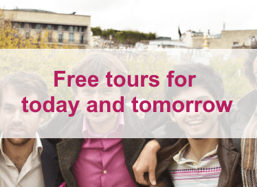 Find a free guided tour in Paris today or tomorrow