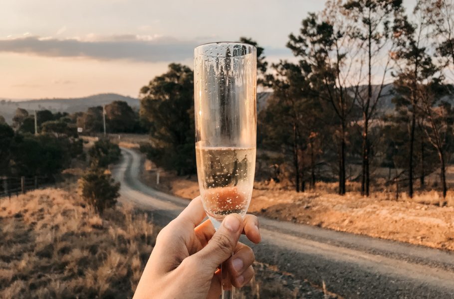 A glass of Champagne by Clarinta Subrata - Unsplash