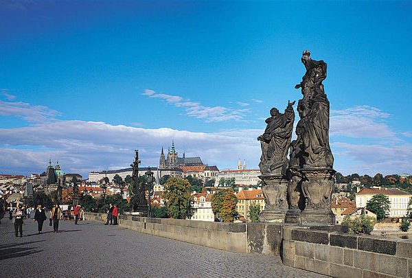 Prague charles bridge