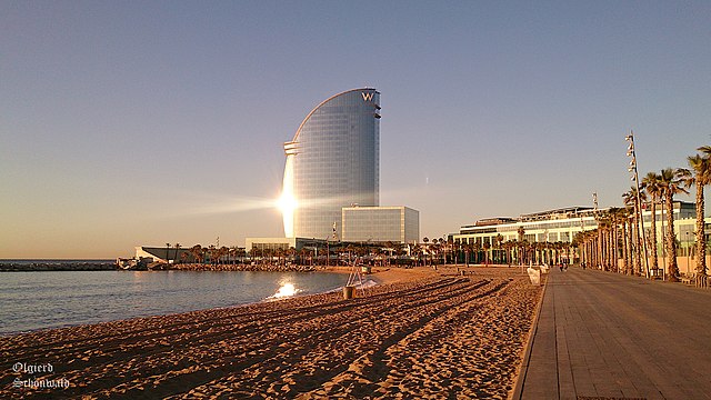 La Barceloneta, Barcelona, Spain