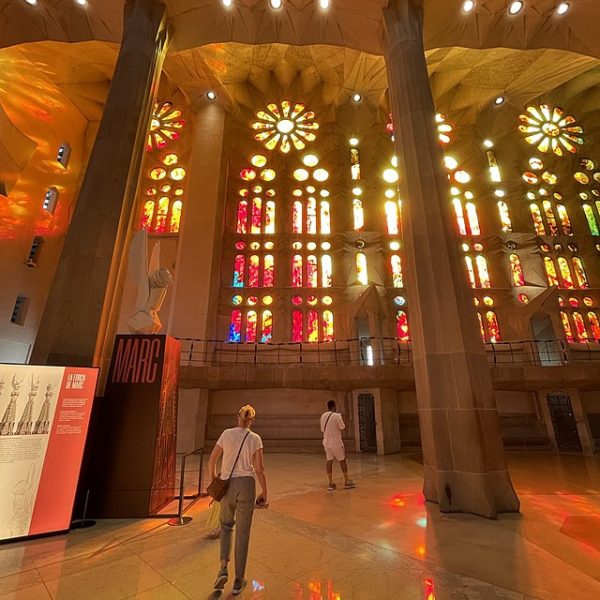 Inside Sagrada Familia