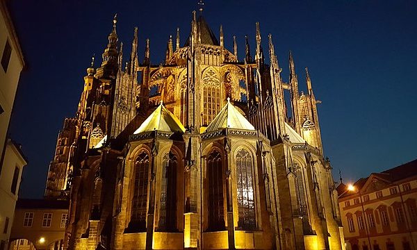 St. Vitus Cathedral in Prague.