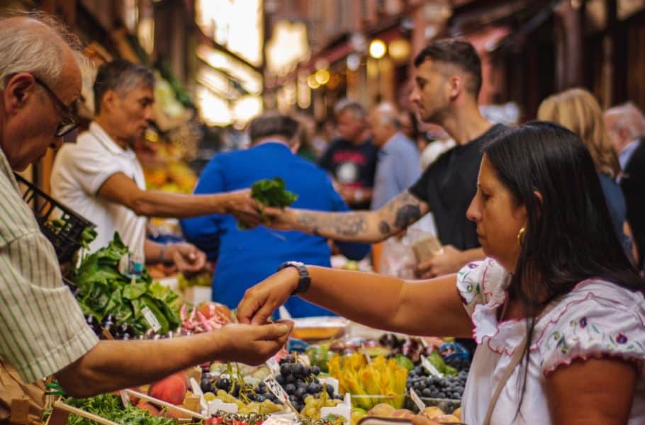 Woman at the market by Renate Vanaga - Unsplash