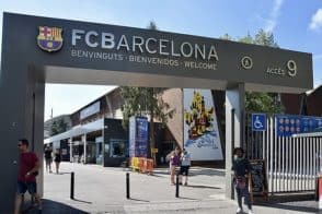 Camp Nou (FC Barcelona Stadium) Entrance