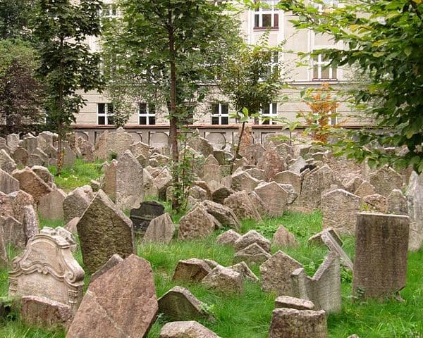 The Old Jewish Cemetery in Prague