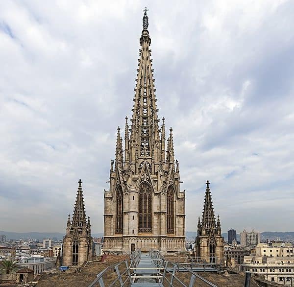 Barcelona Cathedral - Roof of Cathedra