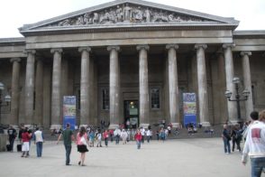 Entrance to British Museum London