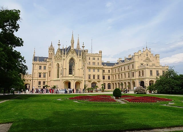 Lednice Castle, cultural monument of the Czech Republic