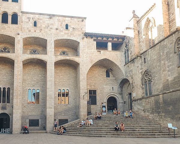 Plaça del Rei in Barcelona