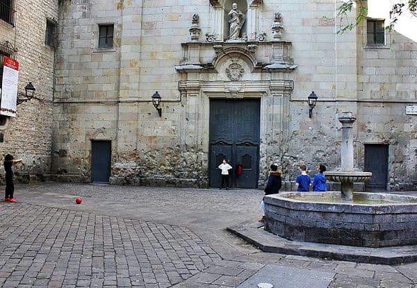 San Felip Neri Square in Barcelona
