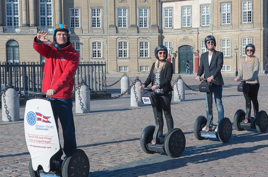 Sightseeing Copenhagen on a Segway
