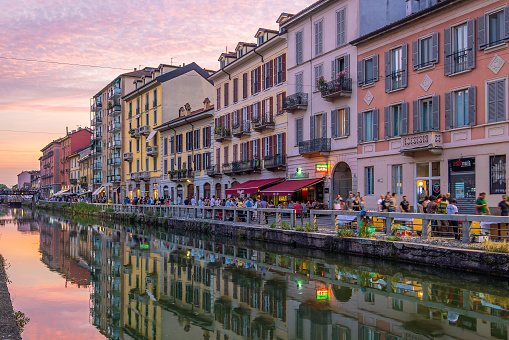 Navigli Canal Milan